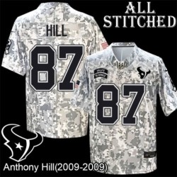 Camo EmbroideCamo Anthony Hill Jersey Houston Texans #87 Stitched Jerseys