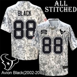 Camo EmbroideCamo Avion Black Jersey Houston Texans #88 Stitched Jerseys