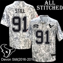 Camo EmbroideCamo Devon Still Jersey Houston Texans #91 Stitched Jerseys