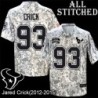 Camo EmbroideCamo JaCamo Crick Jersey Houston Texans #93 Stitched Jerseys