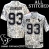 Camo EmbroideCamo Jaleel Johnson Jersey Houston Texans #93 Stitched Jerseys