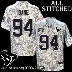 Camo EmbroideCamo Junior Ioane Jersey Houston Texans #94 Stitched Jerseys