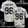 Camo EmbroideCamo Kendall Langford Jersey Houston Texans #96 Stitched Jerseys