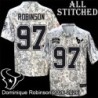 Camo EmbroideCamo Dominique Robinson Jersey Houston Texans #97 Stitched Jerseys