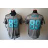 [NEW,Gray-Shadow]Steve Smith Football Jersey -Carolina #89 Gray Jersey