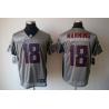[NEW,Gray-Shadow]Peyton Manning Football Jersey -Denver #18 Gray Jersey