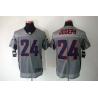 [NEW,Gray-Shadow]Johnathan Joseph Football Jersey -Houston #24 Gray Jersey