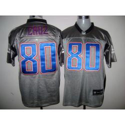 [Rbk,Gray-Shadow]Victor Cruz Football Jersey -NY-G #80 Gray Jersey