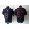[NEW,Lights-Out]Jason Pierre-Paul Football Jersey -NY-G #90 Black Jersey