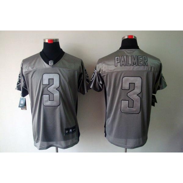 [NEW,Gray-Shadow]Carson Palmer Football Jersey -Oakland #3 Gray Jersey