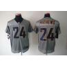 [NEW,Gray-Shadow]Ryan Mathews Football Jersey -San Diego #24 Gray Jersey