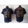 [NEW,Lights-Out]Ryan Mathews Football Jersey -San Diego #24 Black Jersey