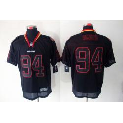 SF #94 Justin Smith Football Jersey Lights-Out