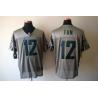 [NEW,Gray-Shadow]12th Fan Football Jersey -Seattle #12 Gray Jersey