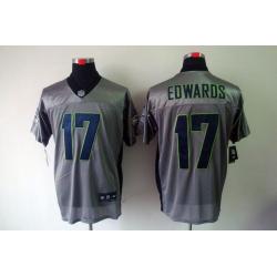 [NEW,Gray-Shadow]Braylon Edwards Football Jersey -Seattle #17 Gray Jersey