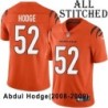Orange Embroidered Abdul Hodge Cincinnati Bengals #52 Stitched Jersey