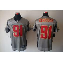 [NEW,Gray-Shadow]Ryan Kerrigan Football Jersey -Washington #91 Gray Jersey