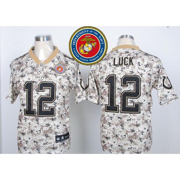 andrew luck camo jersey