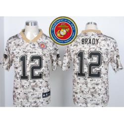 Tom Brady football jersey -New England #12 jersey(MCCUU,Desert Digital Camo I)