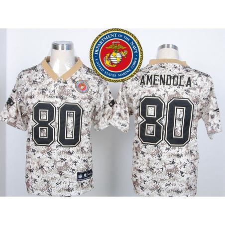 Danny Amendola football jersey -New England #80 jersey(MCCUU,Desert Digital Camo I)
