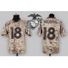 Peyton Manning football jersey -Denver #18 jersey(MCCUU,Desert Digital Camo I)