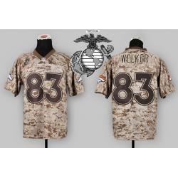 Wes Welker football jersey -New England #83 jersey(MCCUU,Desert Digital Camo I)