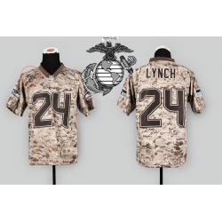 Marshawn Lynch football jersey -Seattle #24 jersey(MCCUU,Desert Digital Camo I)