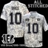 Camo Embroidered Will Brice Cincinnati Bengals #10 Stitched Jersey