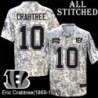 Camo Embroidered Eric Crabtree Cincinnati Bengals #10 Stitched Jersey
