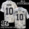 Camo Embroidered Greg Horne Cincinnati Bengals #10 Stitched Jersey