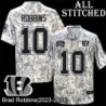 Camo Embroidered Brad Robbins Cincinnati Bengals #10 Stitched Jersey