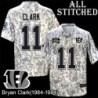 Camo Embroidered Bryan Clark Cincinnati Bengals #11 Stitched Jersey