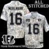 Camo Embroidered Horst Muhlmann Cincinnati Bengals #16 Stitched Jersey