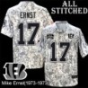 Camo Embroidered Mike Ernst Cincinnati Bengals #17 Stitched Jersey