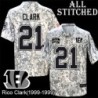 Camo Embroidered Rico Clark Cincinnati Bengals #21 Stitched Jersey