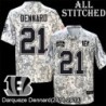 Camo Embroidered Darqueze Dennard Cincinnati Bengals #21 Stitched Jersey