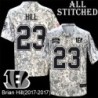 Camo Embroidered Brian Hill Cincinnati Bengals #23 Stitched Jersey