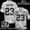 Camo Embroidered Bernard Jackson Cincinnati Bengals #23 Stitched Jersey