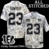 Camo Embroidered Corey Sawyer Cincinnati Bengals #23 Stitched Jersey