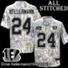 Camo Embroidered Ernie Kellermann Cincinnati Bengals #24 Stitched Jersey
