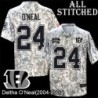 Camo Embroidered Deltha O'Neal Cincinnati Bengals #24 Stitched Jersey