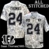 Camo Embroidered Sean Thomas Cincinnati Bengals #24 Stitched Jersey