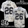 Camo Embroidered Cory Hall Cincinnati Bengals #26 Stitched Jersey
