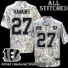 Camo Embroidered Artrell Hawkins Cincinnati Bengals #27 Stitched Jersey