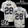 Camo Embroidered Joe Mixon Cincinnati Bengals #28 Stitched Jersey