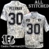 Camo Embroidered Cedric Peerman Cincinnati Bengals #30 Stitched Jersey