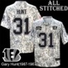 Camo Embroidered Gary Hunt Cincinnati Bengals #31 Stitched Jersey