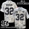 Camo Embroidered Cedric Benson Cincinnati Bengals #32 Stitched Jersey