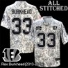 Camo Embroidered Rex Burkhead Cincinnati Bengals #33 Stitched Jersey