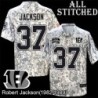 Camo Embroidered Robert Jackson Cincinnati Bengals #37 Stitched Jersey